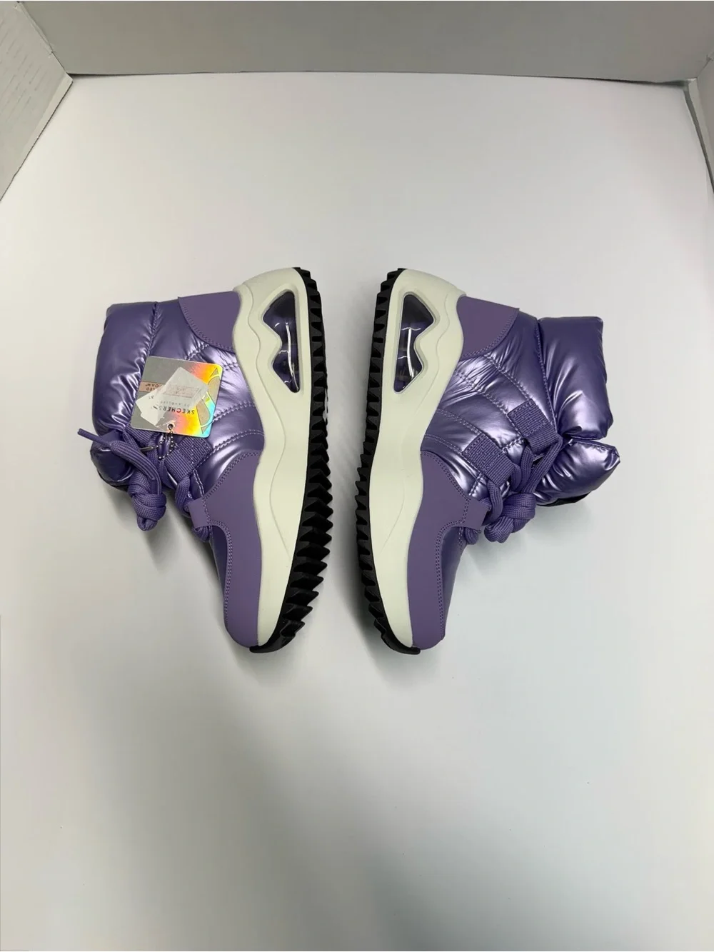 Skechers Street Uno Peaks Moon Puffz Purple Women’s  6 Sneakers 175559 No Box